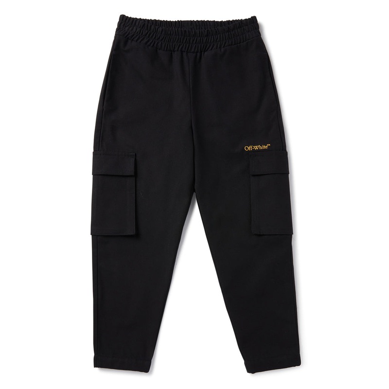 Off-White Kids Bookish Diag Cargo Pants