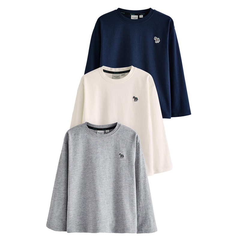 Paul Smith Junior 3-Pack Long Sleeve Tee