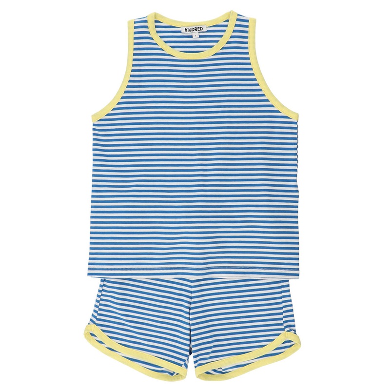 Tank and Short Set|Blue|4 Years|6 Years|8 Years|10 Years|12 Years