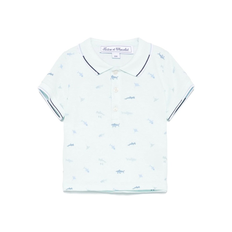 Tartine Et Chocolat Graphic Print Polo