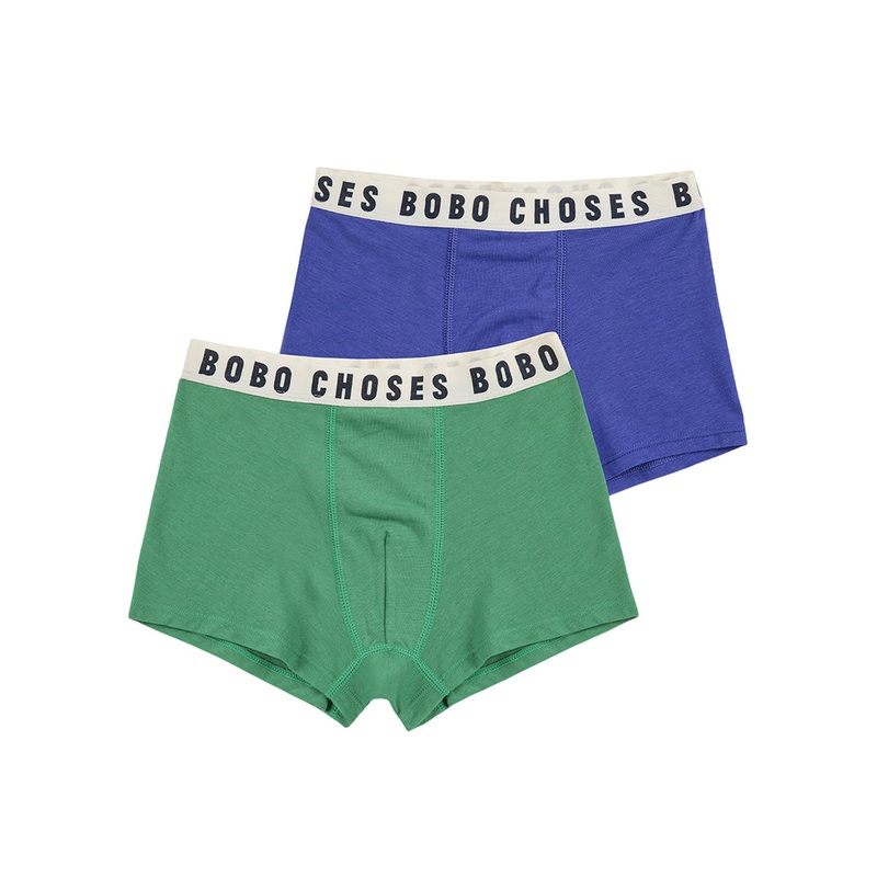 Bobo Choses Boxers Set|Green|4 Years|8 Years|12 Years