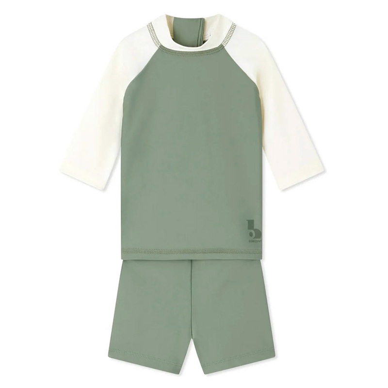 Bonpoint Aldwin Swimsuit|Green|12 Months|18 Months|2 Years|3 Years