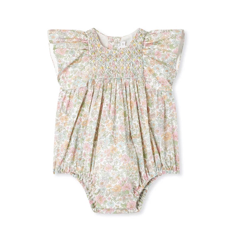 Bonpoint Edelili Romper|Multi-Colored|1 Months|3 Months|6 Months|12 Months|18 Months