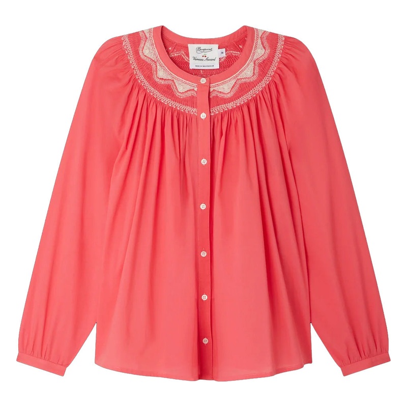 Bonpoint Empathie Blouse|Pink|36 IN (Waist)|38 IN (Waist)|40 IN (Waist)|42 IN (Waist)
