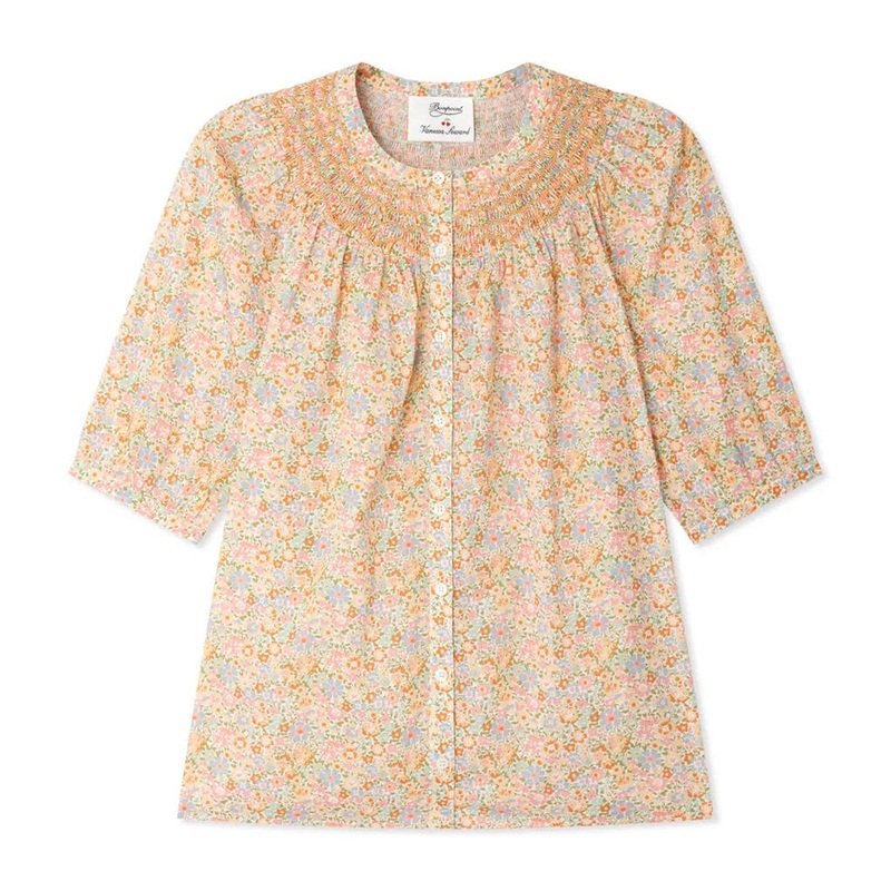 Bonpoint Estivale Blouse|Multi-Colored|36 IN (Waist)|38 IN (Waist)|40 IN (Waist)|42 IN (Waist)