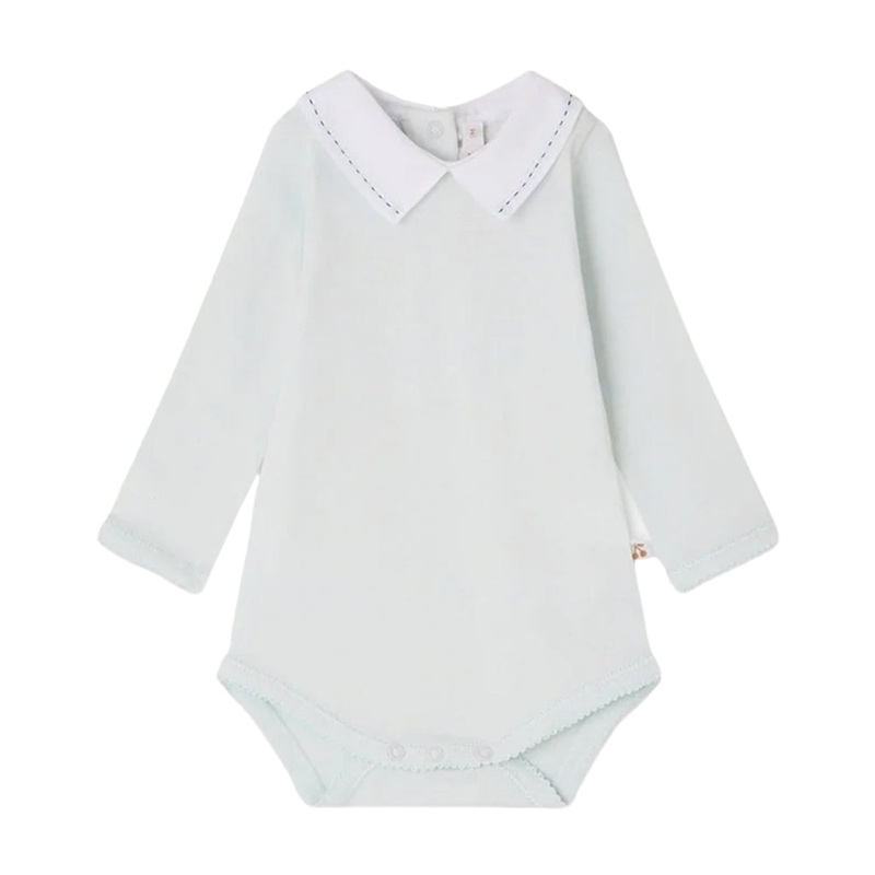 Bonpoint Juillet Bodysuit|White|1 Months|3 Months|6 Months|12 Months