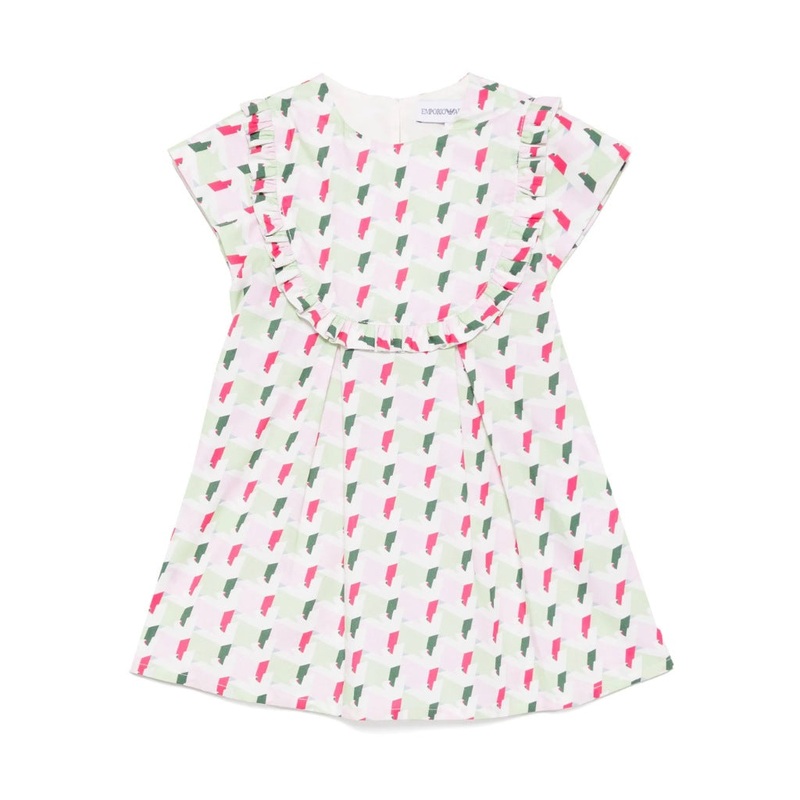 Emporio Armani Junior Eagle Pattern Dress