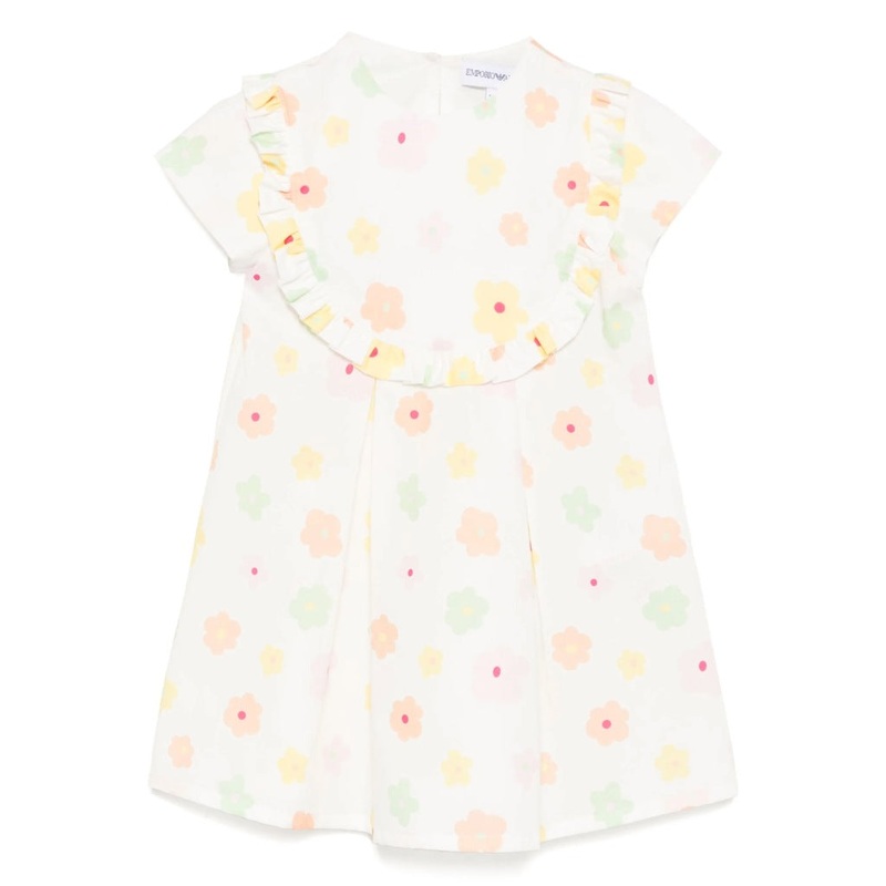 Emporio Armani Junior Floral Pattern Dress