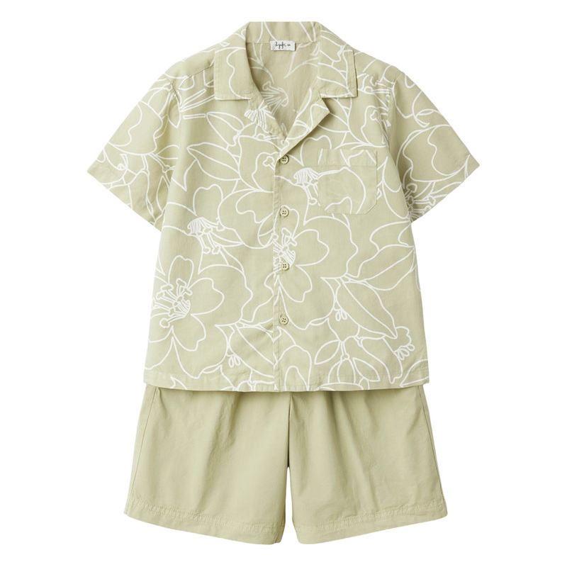 Il Gufo Outfit Set|Green|12 Months|18 Months|2 Years|3 Years