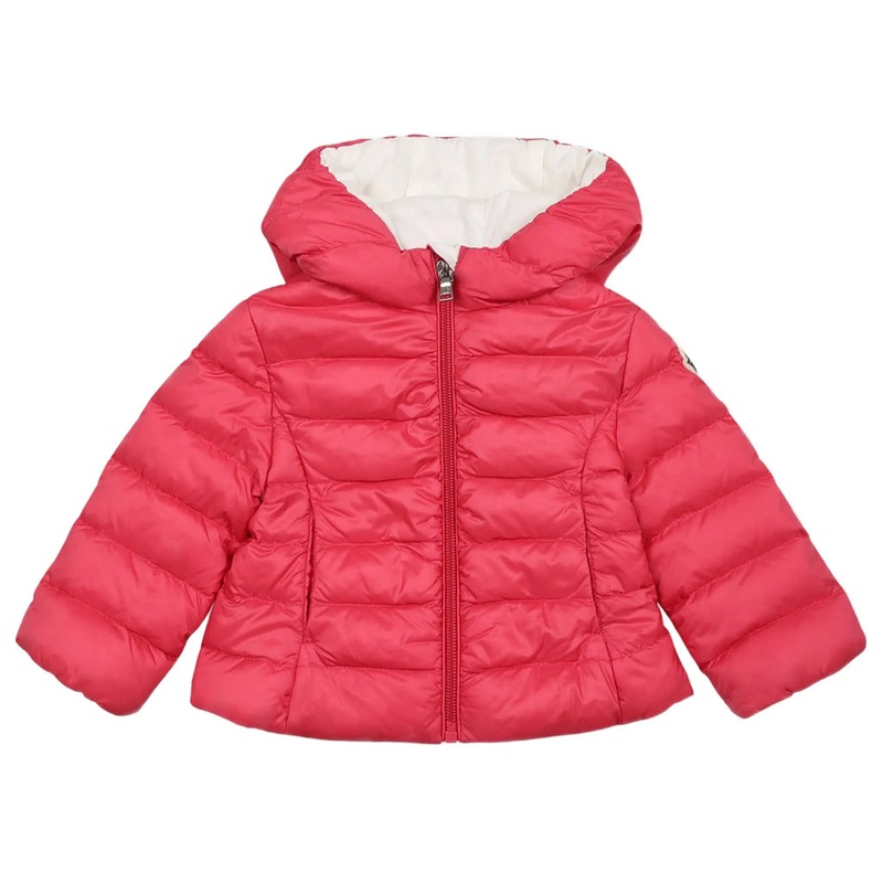Moncler Enfant Ige Jacket|Fuchsia|12 Months|18 Months|2 Years|3 Years
