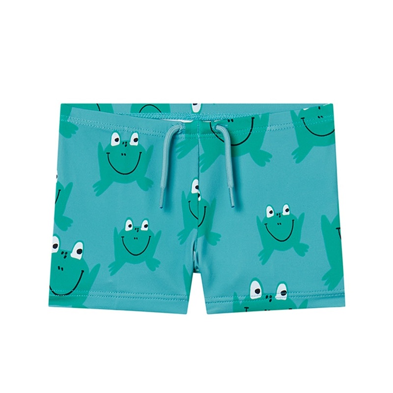 Stella McCartney Kids Frogs All-Over Print Swim Shorts