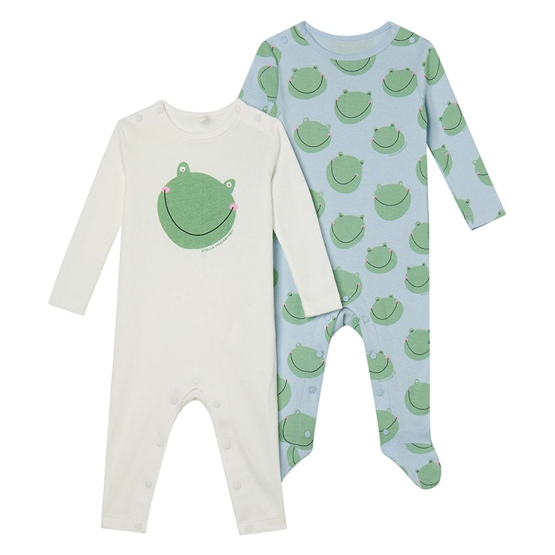 Stella McCartney Kids Frogs Two-Piece Romper Gift Set