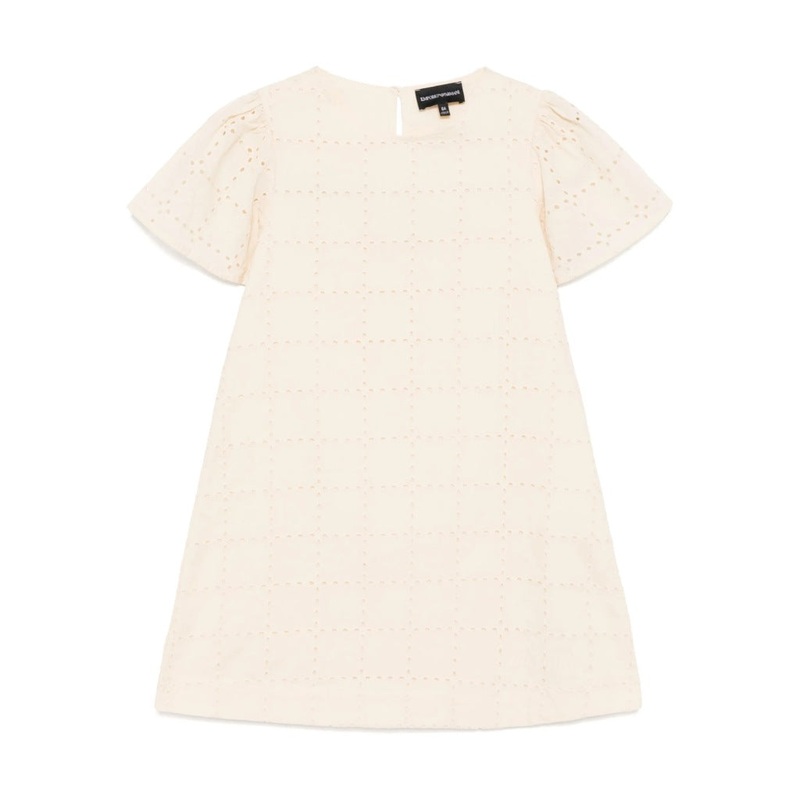 Emporio Armani Junior Broderie Dress
