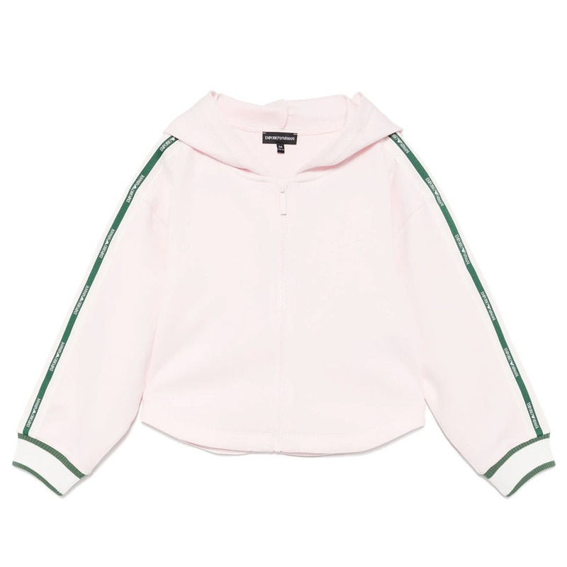 Emporio Armani Junior Logo Tape Hooded Jacket