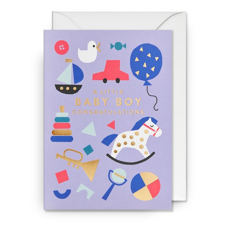 Lagom Design A Baby Boy Congratulations