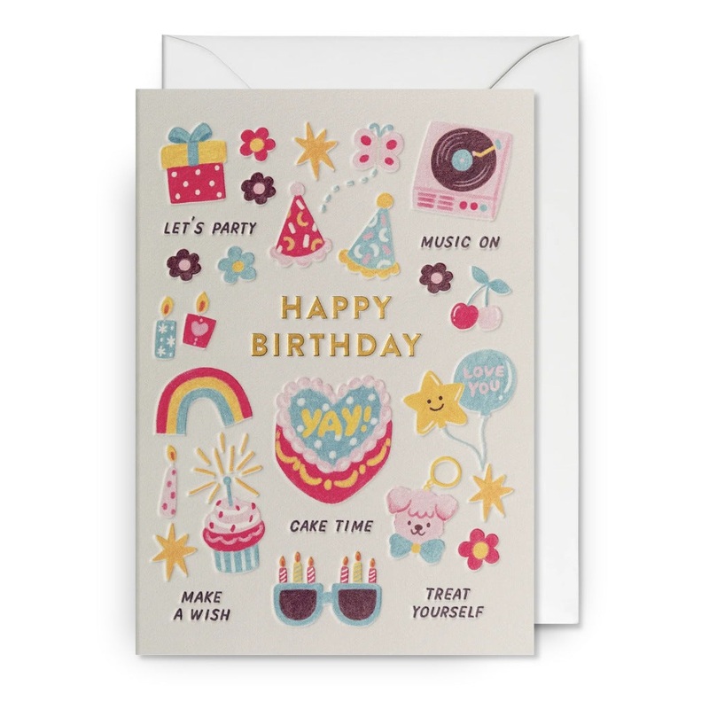 Lagom Design Happy Birthday- Everyday Card