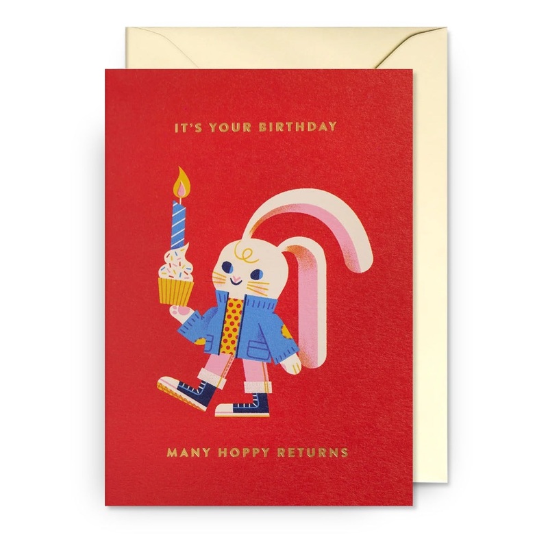 Lagom Design Its Your Birthday  Many Hoppy Returns