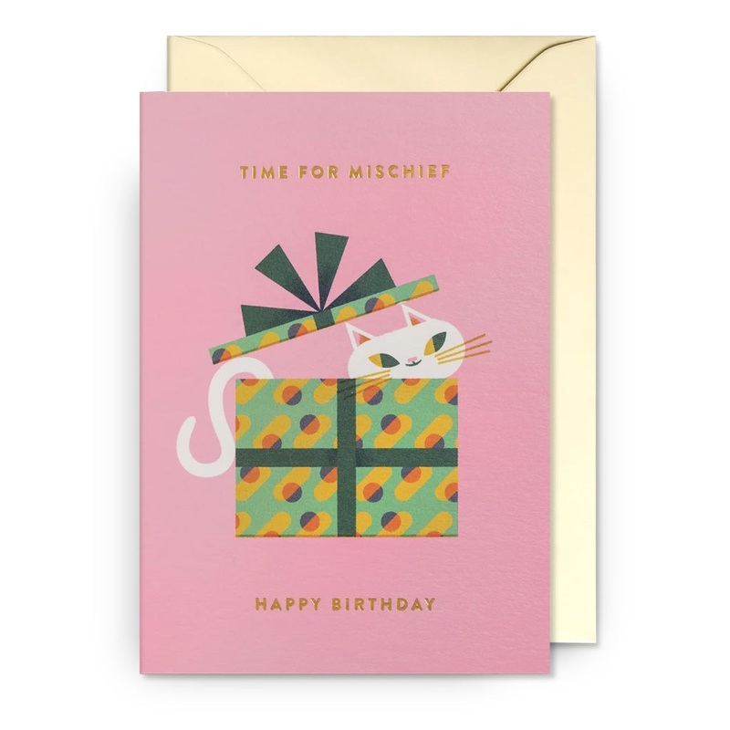 Lagom Design Time for Mischief Happy Birthday