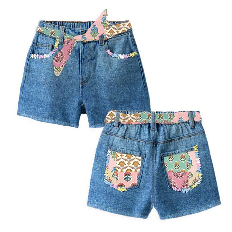 MC2 Saint Barth Denim Jondal Patch Shorts