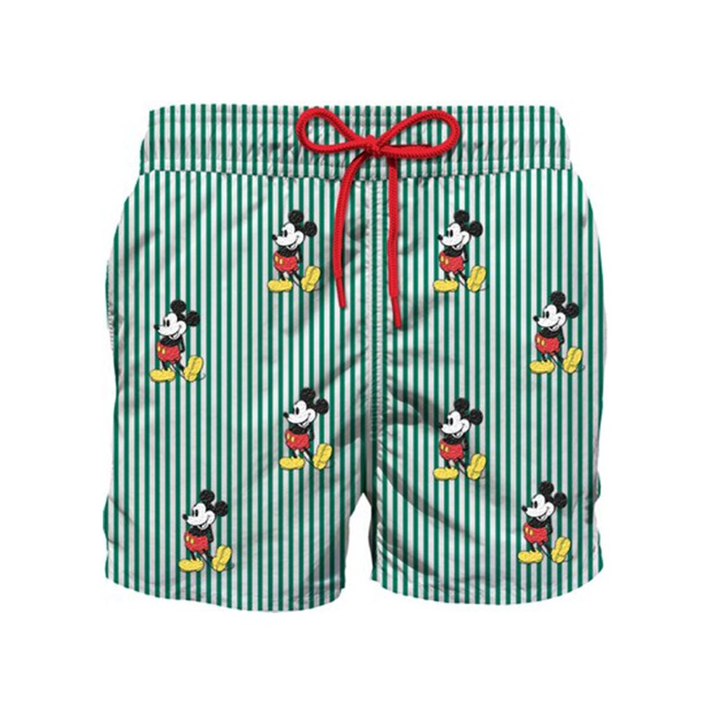 MC2 Saint Barth Mickey Fun Stripes Swim Shorts