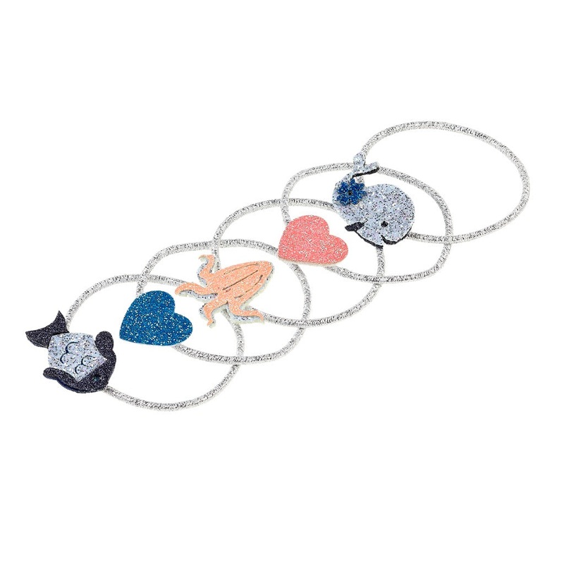 Souza Wende Hair Elastics|Multi-Colored|One-size