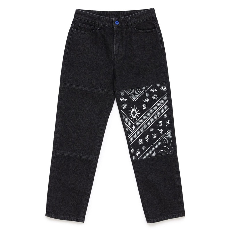 Bandana Insert Jeans|Black|3 Years|4 Years|5 Years|6 Years|7 Years|8 Years|9 Years|10 Years|11 Years|12 Years|13 Years|14 Years