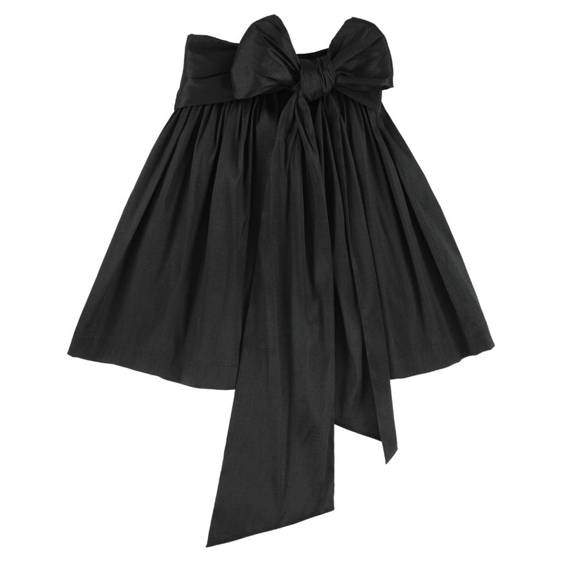 Big Bow Skirt|Black|4 Years|6 Years|8 Years|10 Years|12 Years