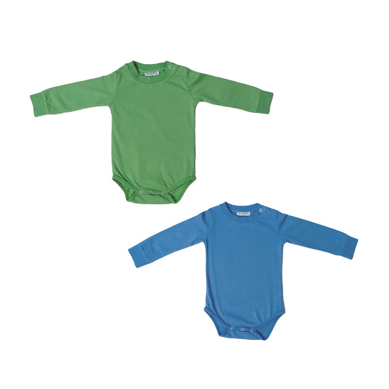 Body Set Blue And Green|Blue|6 Months|9 Months|12 Months|18 Months