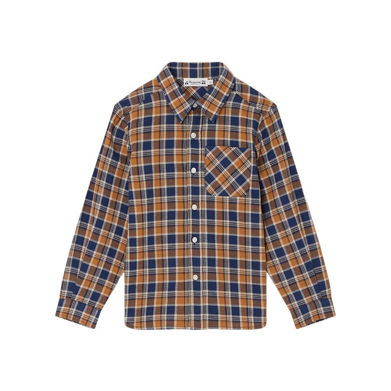 Check Print Cotton Shirt|Multi-Colored|4 Years|6 Years|8 Years|10 Years|12 Years|14 Years
