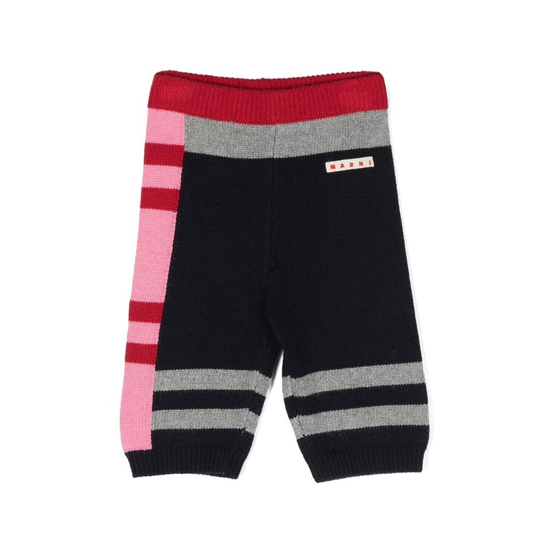 Colour Block Knit Shorts|Multi-Colored|4 Years|6 Years|8 Years|10 Years|12 Years|14 Years