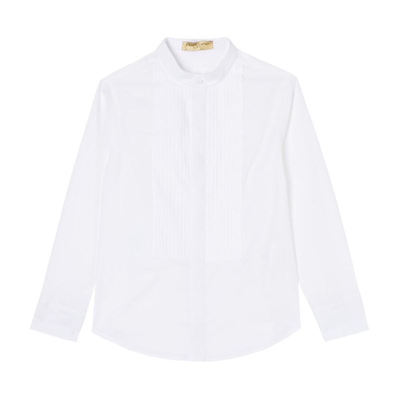 Cotton Poplin Shirt|White|3 Years|4 Years|6 Years|7 Years|8 Years|9 Years|10 Years|12 Years