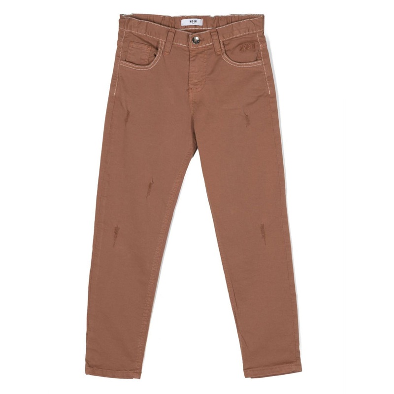 Cotton Trousers|Brown|8 Years|10 Years|12 Years|14 Years