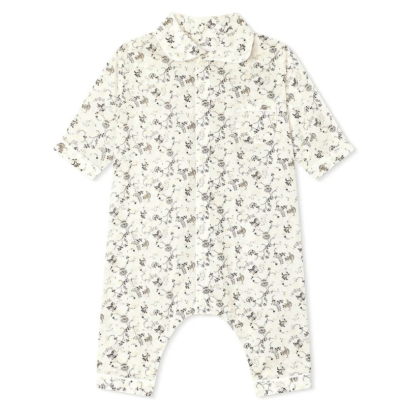 Floral Print Cotton Pajama|Multi-Colored|1 Month|3 Months|6 Months|12 Months|18 Months|2 Years