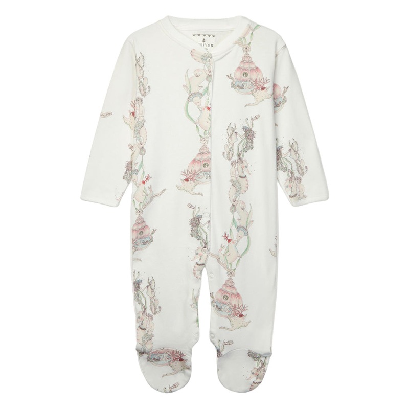Forivor Babygrow With Feet|Multi-Colored|3 Months|6 Months|9 Months