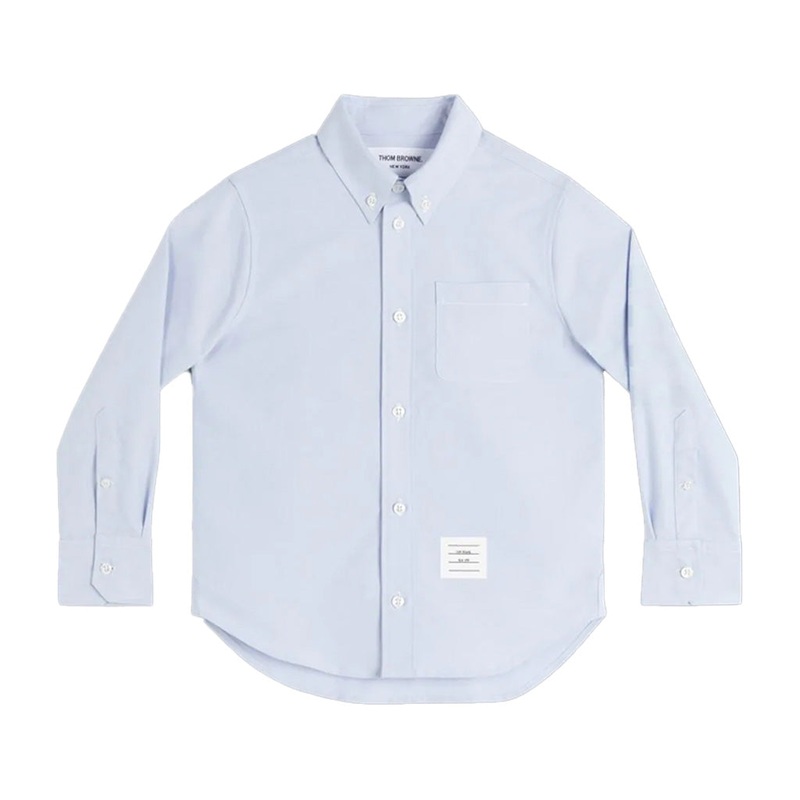 Kid'S Oxford 4-Bar Shirt|Light Blue|4 Years|6 Years|8 Years|10 Years|12 Years
