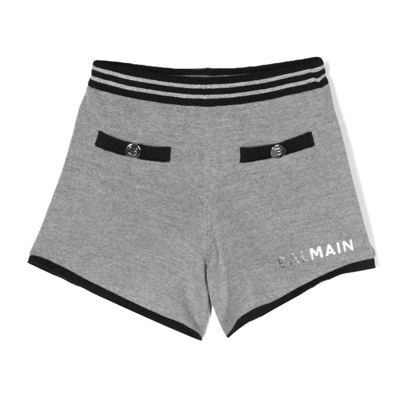 Knit Shorts|Grey|4 Years|6 Years|8 Years|10 Years|12 Years|14 Years