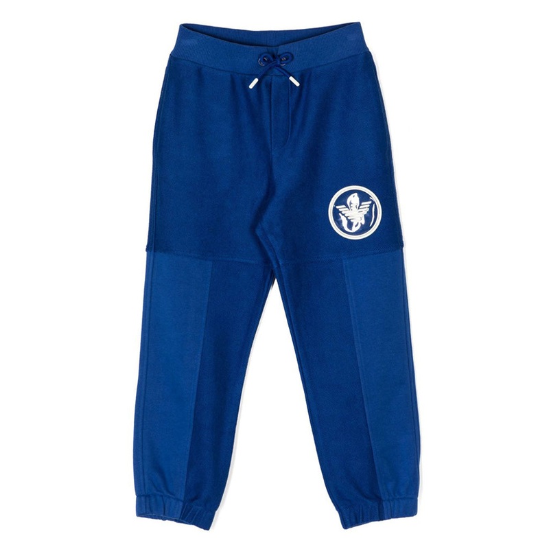 Logo Patch Track Pants|Indigo|4 Years|6 Years|8 Years|10 Years|12 Years|14 Years|16 Years