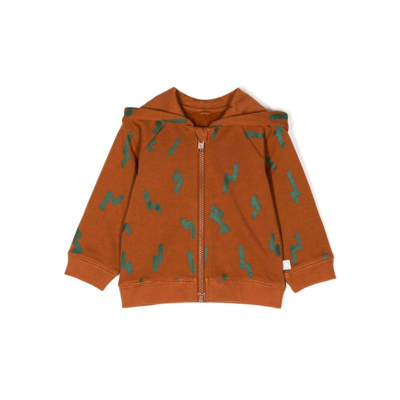 Logo Print Hooded Jacket|Green|6 Months|9 Months|12 Months|18 Months|2 Years