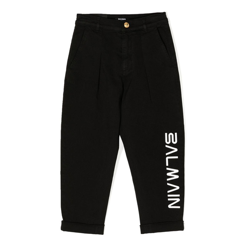Logo Trousers|Black|4 Years|6 Years|8 Years|10 Years|12 Years|14 Years