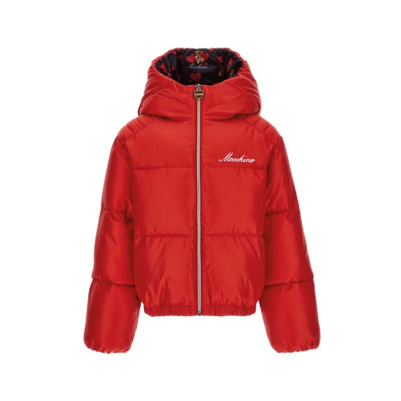 Padded Jacket|Red|4 Years|6 Years|8 Years|10 Years|12 Years