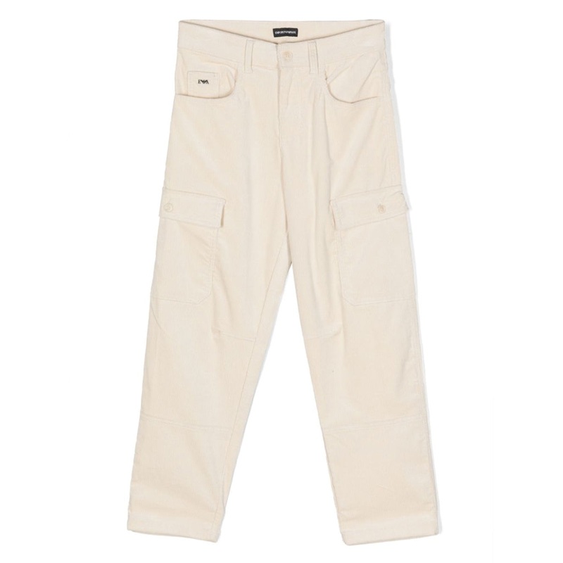 Tapered Leg Corduroy Trousers|Beige|4 Years|6 Years|8 Years|10 Years|12 Years|14 Years|16 Years