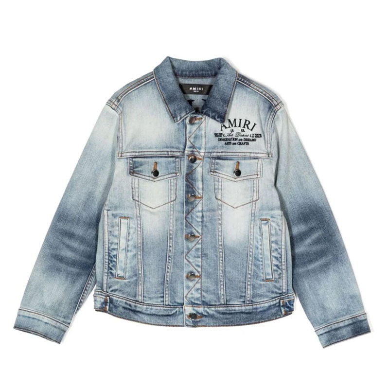 Amiri Arts District Jacket|Indigo|4 Years|6 Years|8 Years|10 Years|12 Years