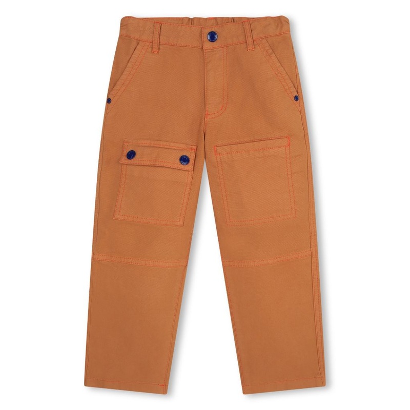 Cargo Trousers|Brown|4 Years|6 Years|8 Years|10 Years|12 Years