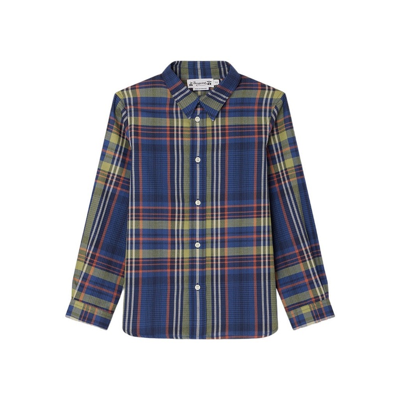 Check Print Long Sleeve Shirt|Multi-Colored|4 Years|6 Years|8 Years|10 Years|12 Years|14 Years