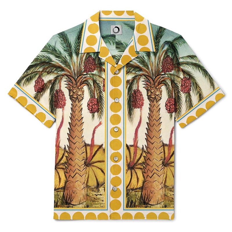 Date Palm Ecru Short Sleeve Shirt