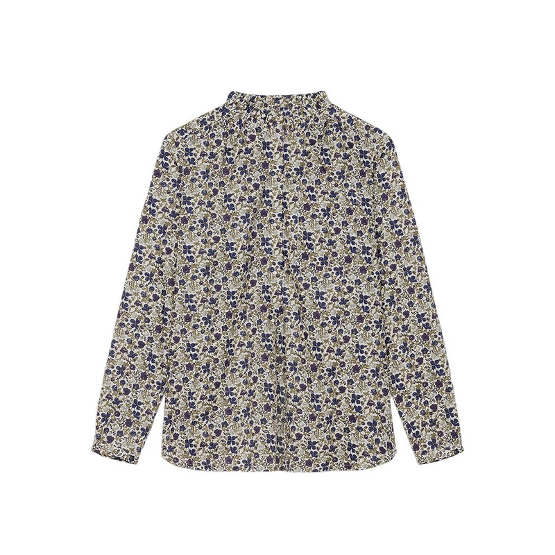 Floral Print Cotton Blouse|Multi-Colored|34 IN|36 IN|38 IN|40 IN