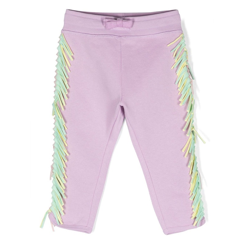 Fringe Detail Track Pants|Purple|3 Years|4 Years|6 Years|8 Years|10 Years|12 Years