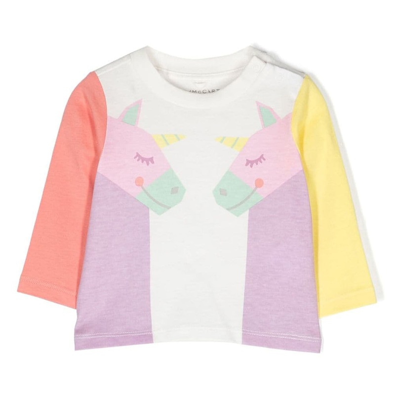 Graphic Print Cotton Top|Ivory|6 Months|9 Months|12 Months|18 Months|2 Years