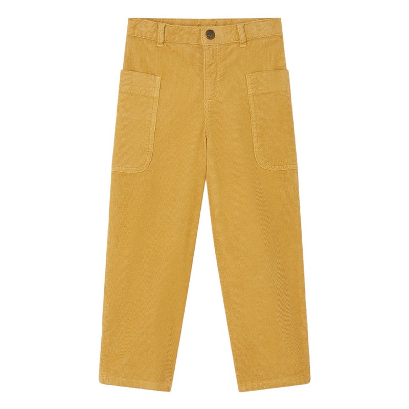 Looping Straight Leg Trousers|Yellow|4 Years|6 Years|8 Years|10 Years|12 Years|14 Years