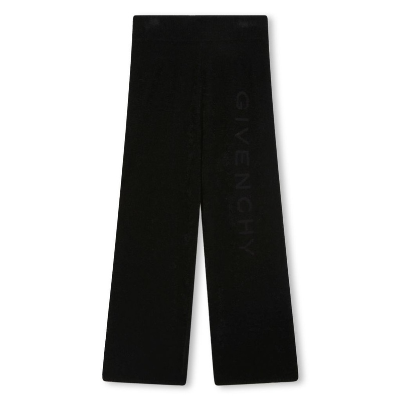 Lurex Knit Track Pants|Black|4 Years|6 Years|8 Years|10 Years|12 Years|14 Years